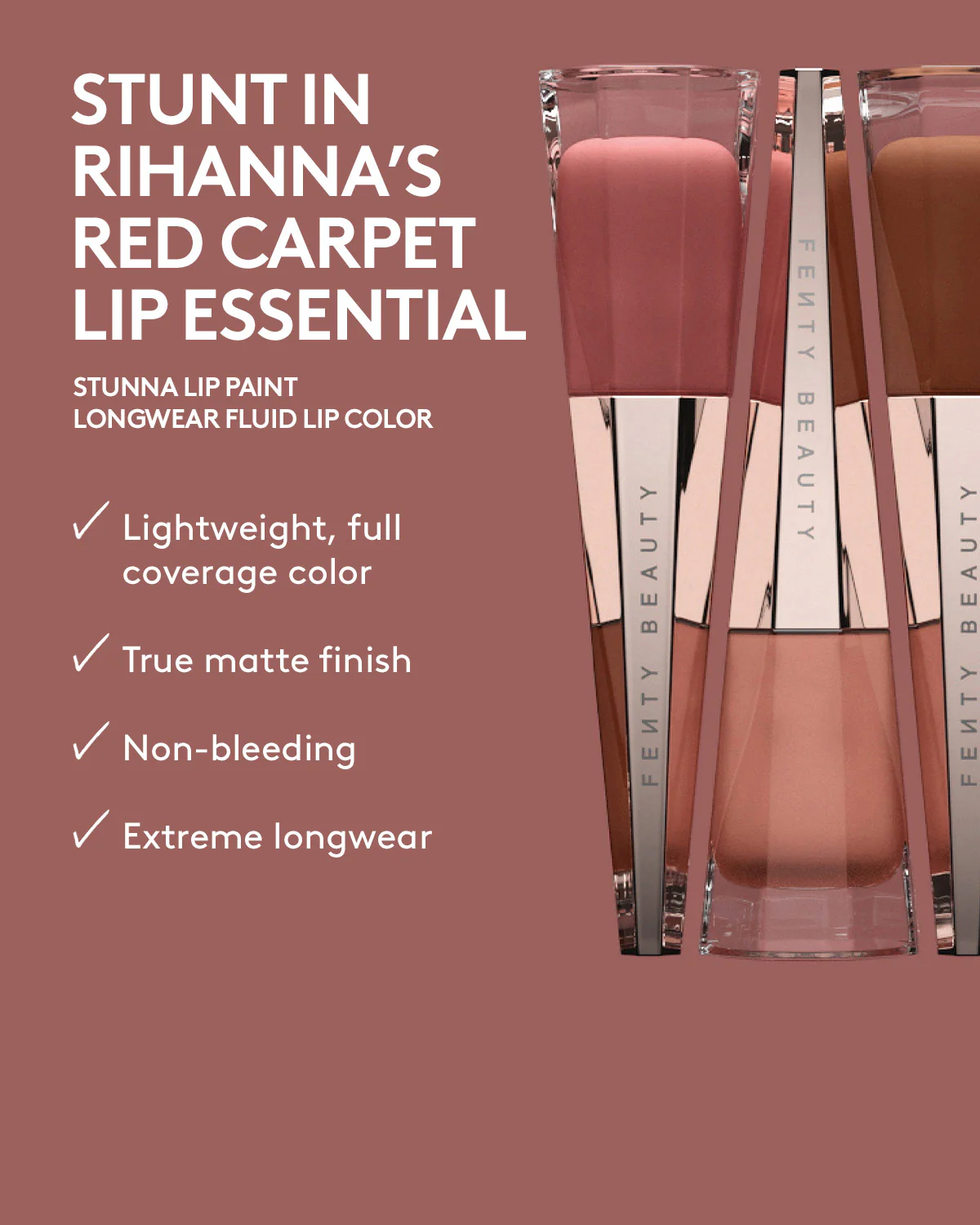 Unbutton Lip Ink Stunna Lip Paint Longwear Fluid Lip Color — Unbutton