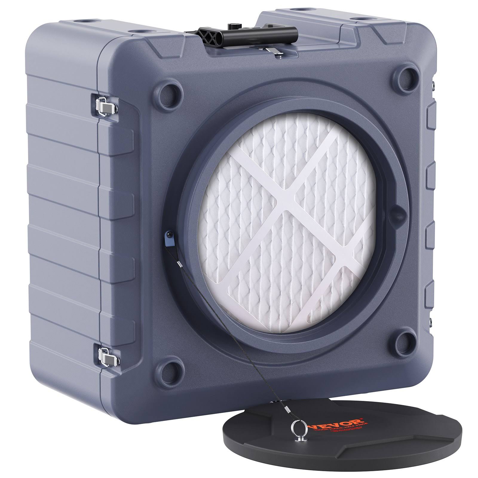VEVOR Air Scrubber with 3-Stage Filtration Black