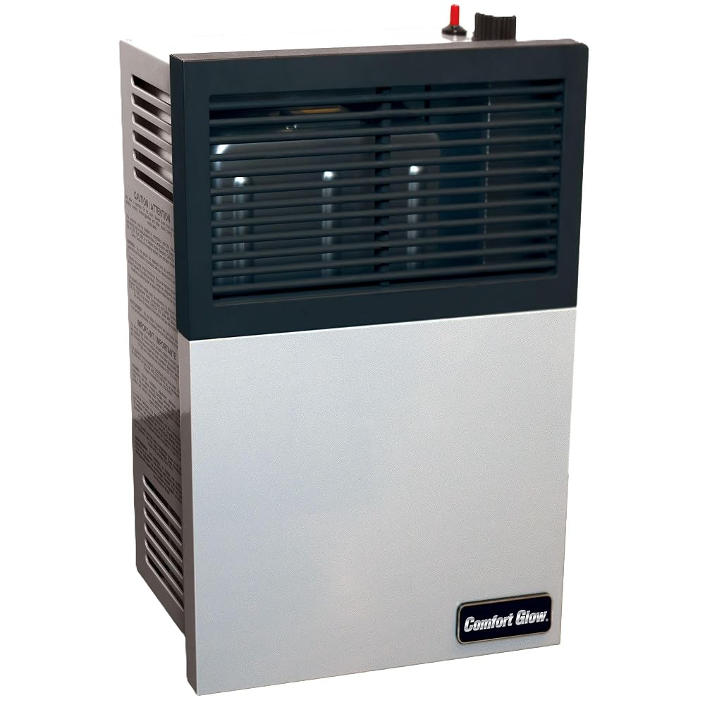 Comfort Glow 11,000 BTU Direct Vent Liquid Propane Gas Wall Heater, Medium, Gray