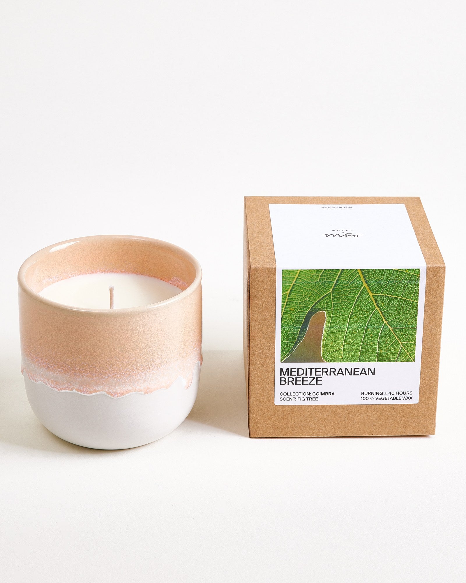 COIMBRA - SCENTED CANDLE MEDITERRANEAN BREEZE APRICOT