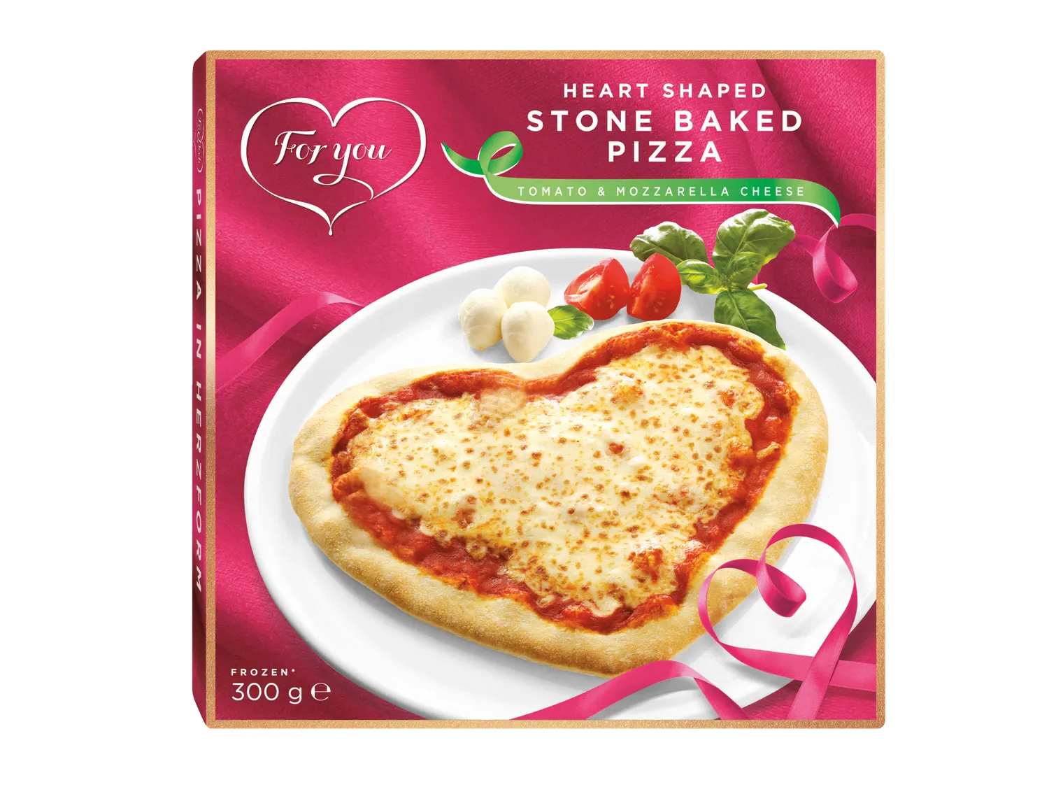 FOR YOU Pizza en forme de cur