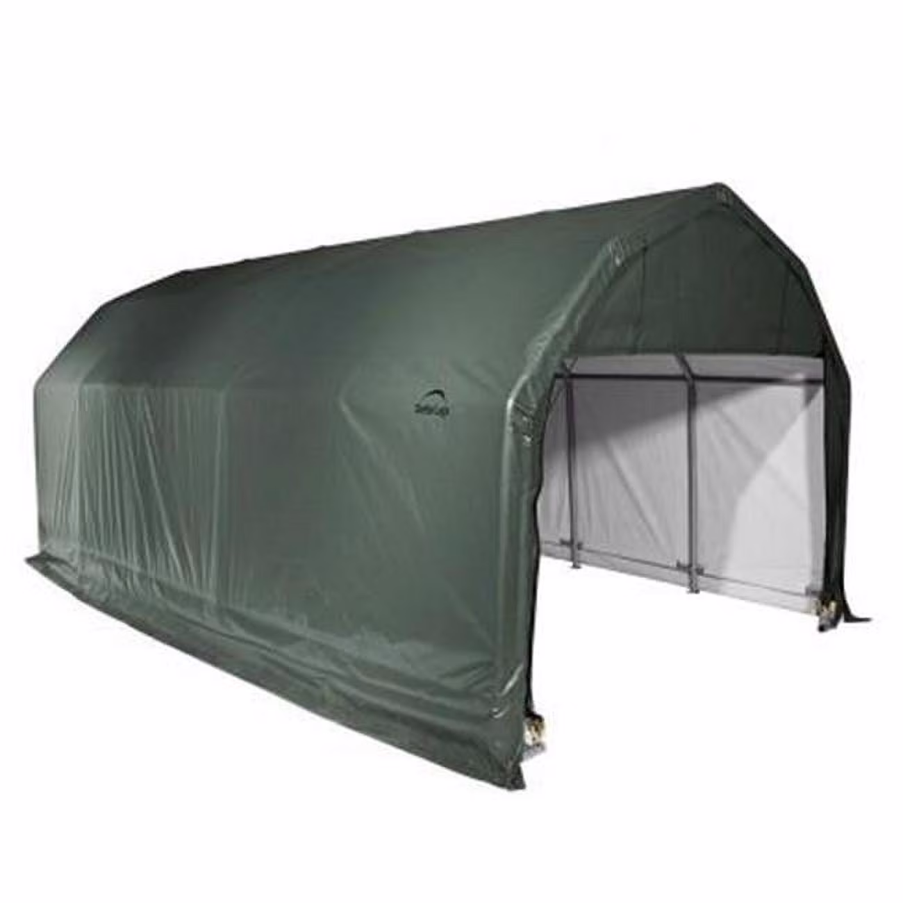 12' x 24' x 11' Barn Style Shelter(Green)