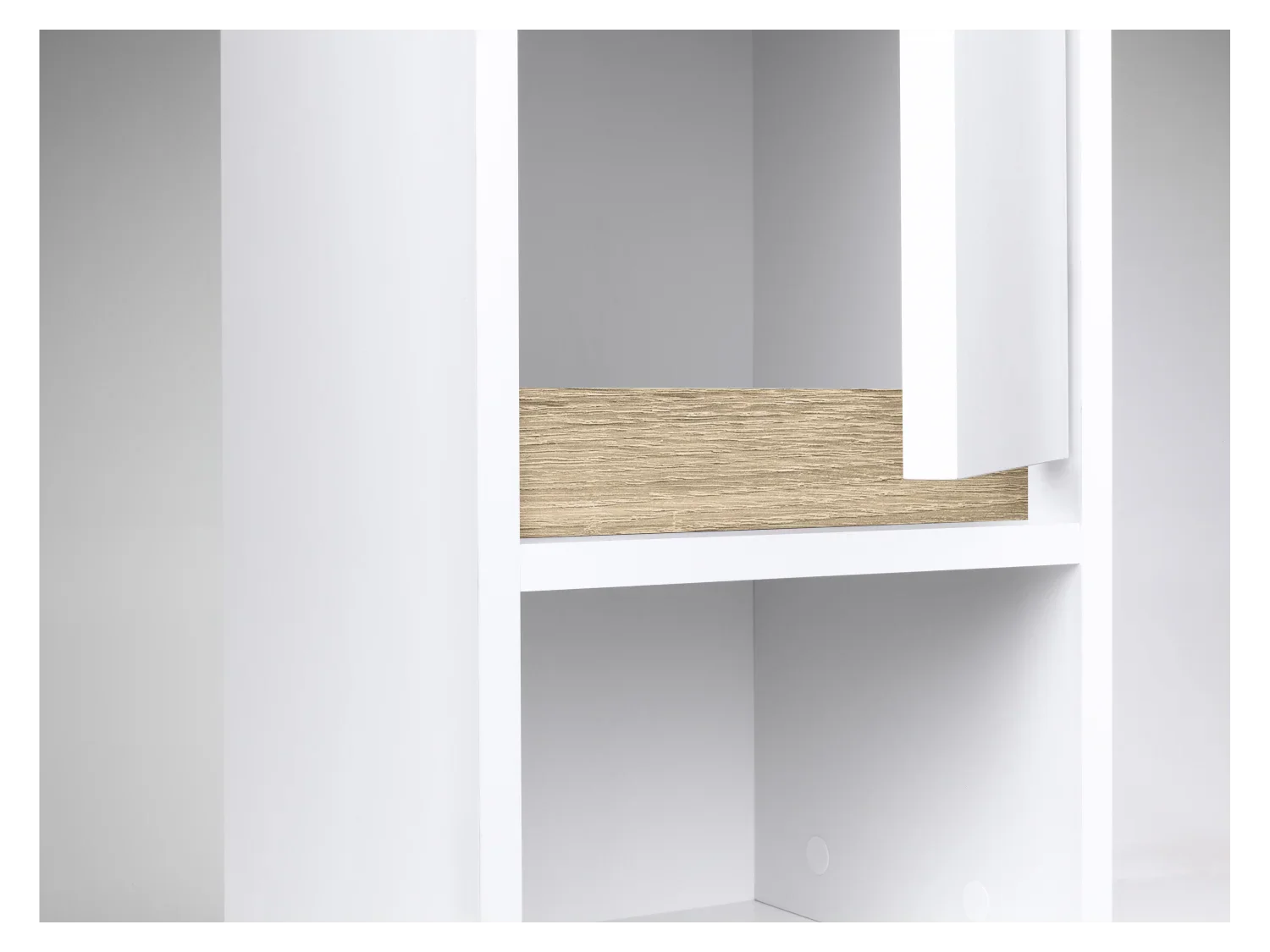 LIVARNO home Armoire de toilette haute Oslo, 32 x 180 x 28 cm, blanche