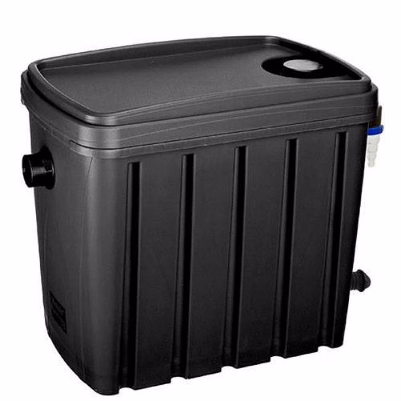 bstpii biosteps ii pond filter for ponds up to 2,700 gallons with 6 filter pads (2 blue, 2 gray, 2 green)