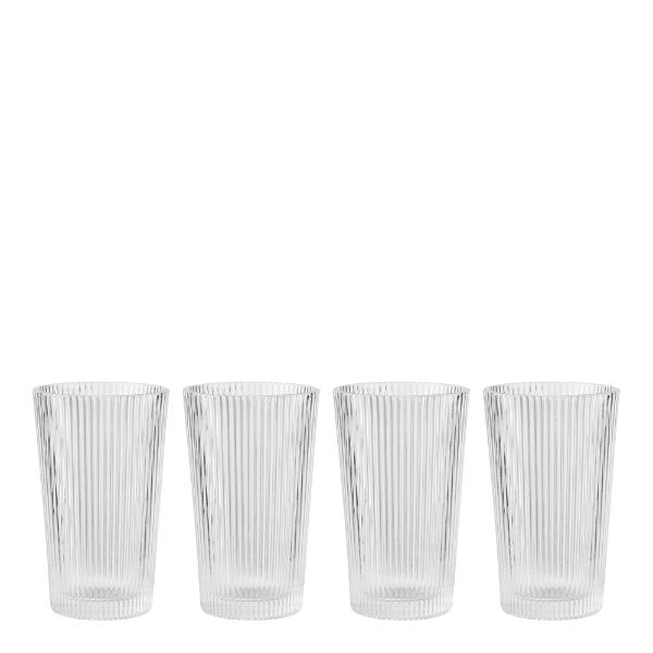 Pilastro longdrinkglass 30 cl 4 Stk klar