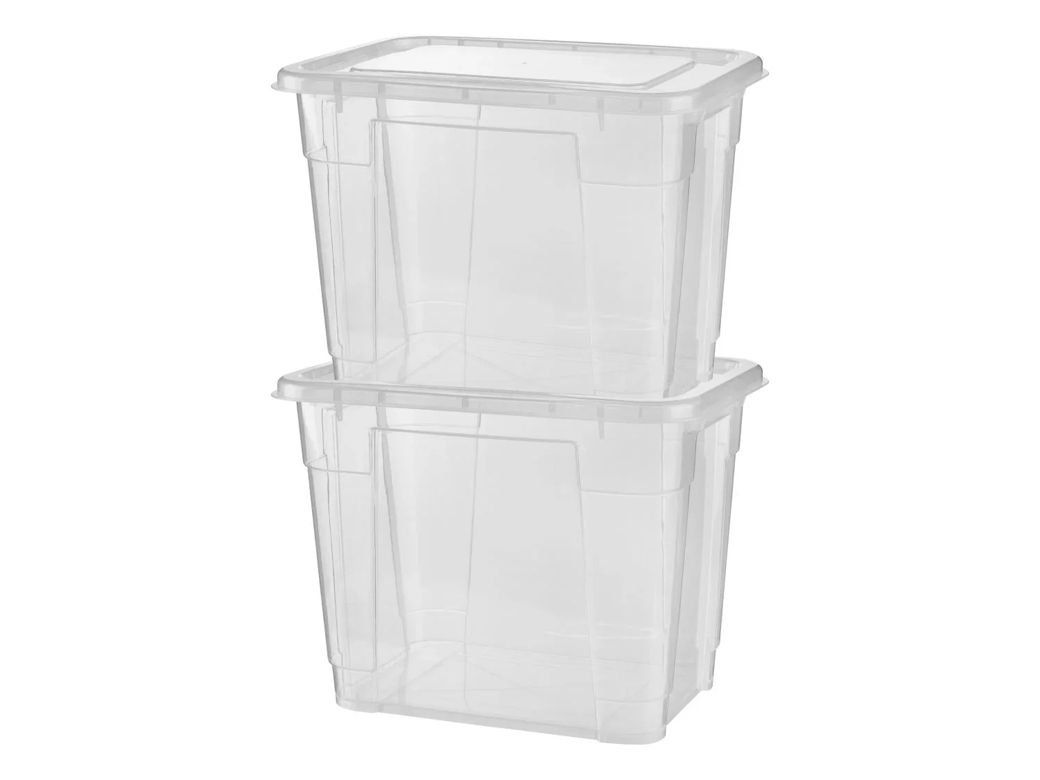 W5 Botes de rangement avec couvercle, 20 l