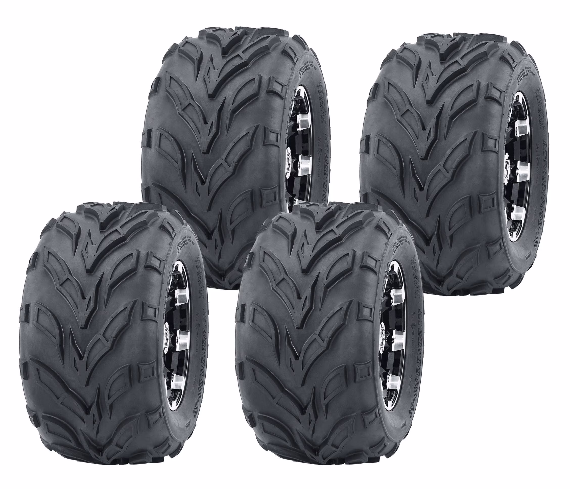 Set of 4 WANDA 145/70 - 6 Go - Kart Tires 145x70x6 145x70 - 6