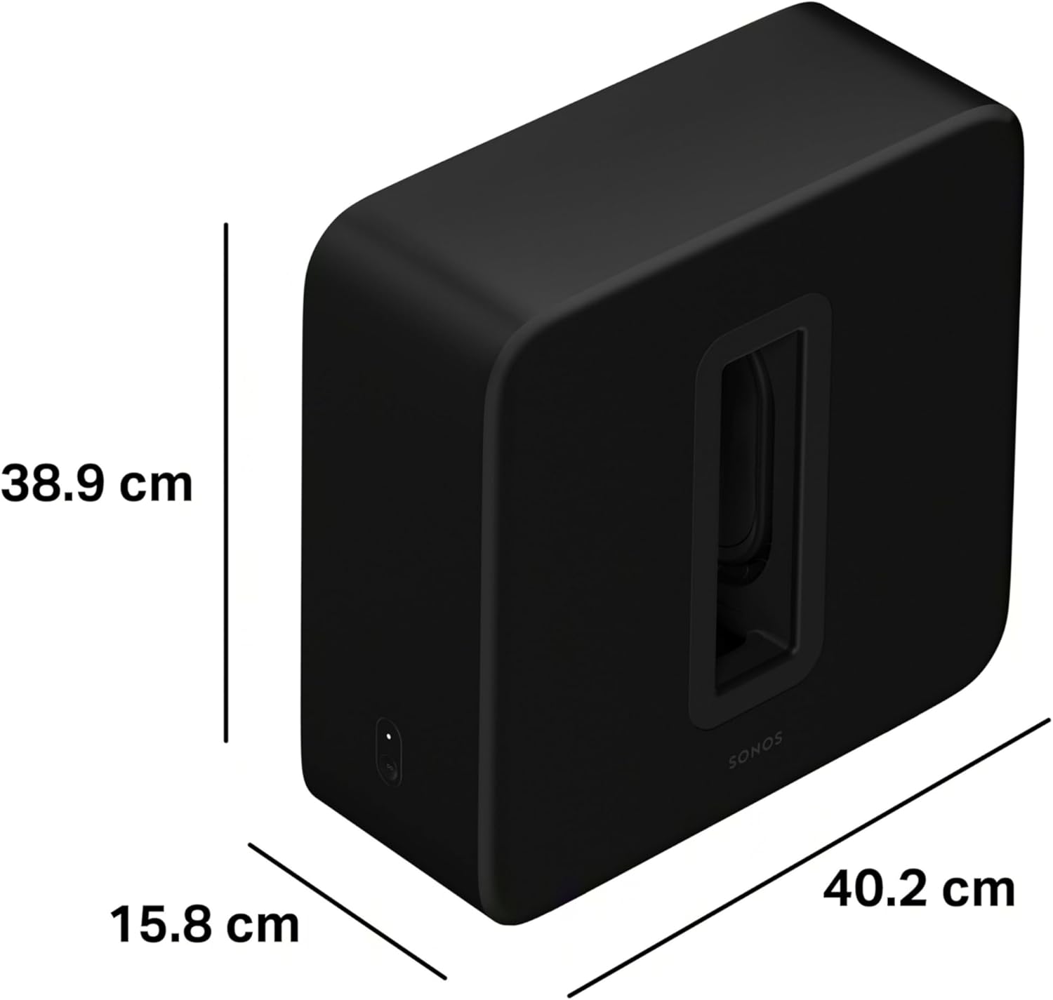 Sonos Sub 4 - Wireless Subwoofer - Black