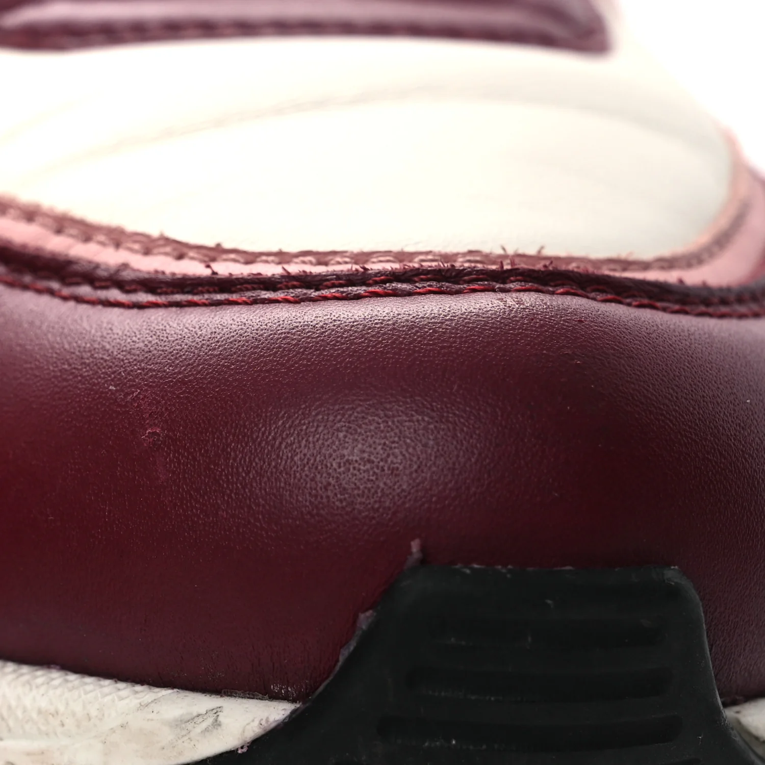 Calfskin CC Sneakers 38.5 Light Burgundy White Pink