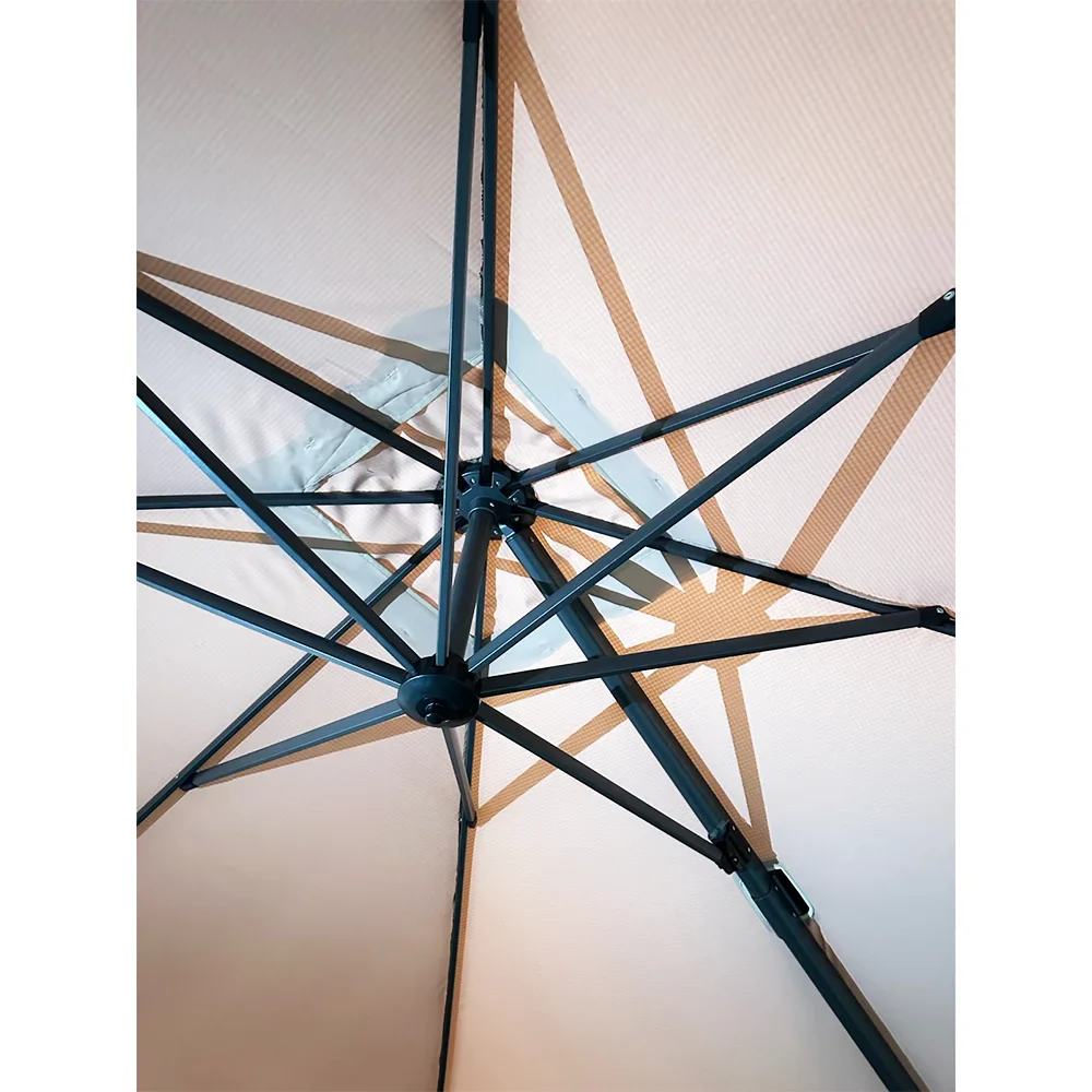 Garden Winds Replacement Canopy Top Cover Compatible with The Purple Leaf 10' Square Umbrella - RipLock 350