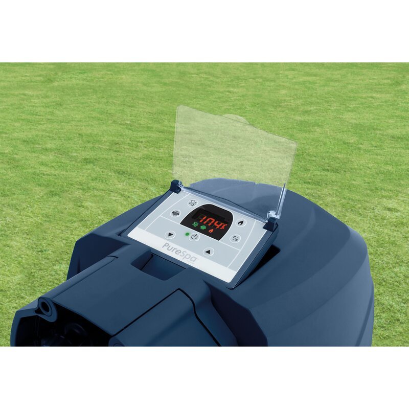 Spa gonflable rond Intex 6 personnes 170 - Jet Vinyl bleu foncé