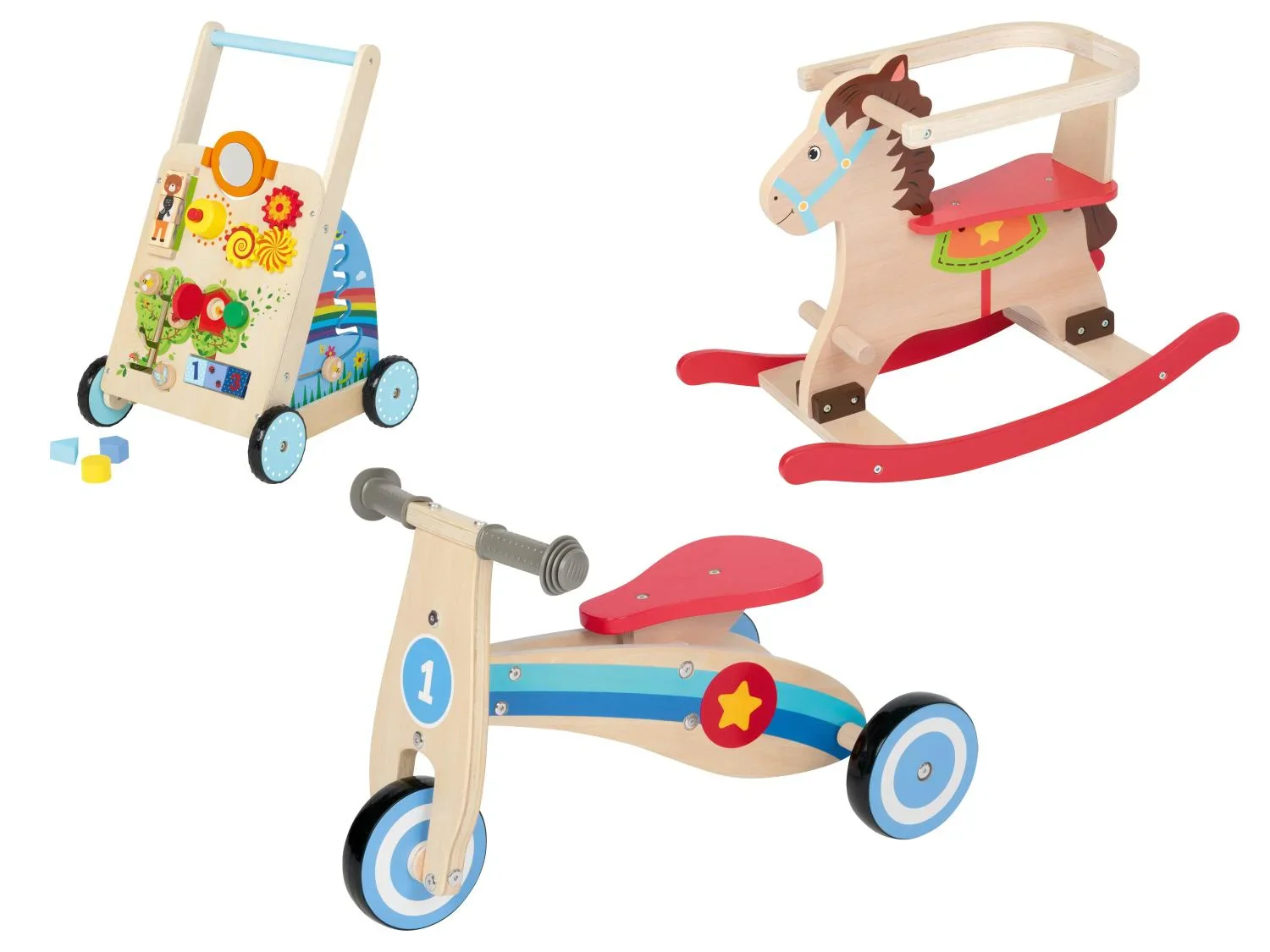 lupilu Draisienne ou Cheval  bascule ou Chariot de marche