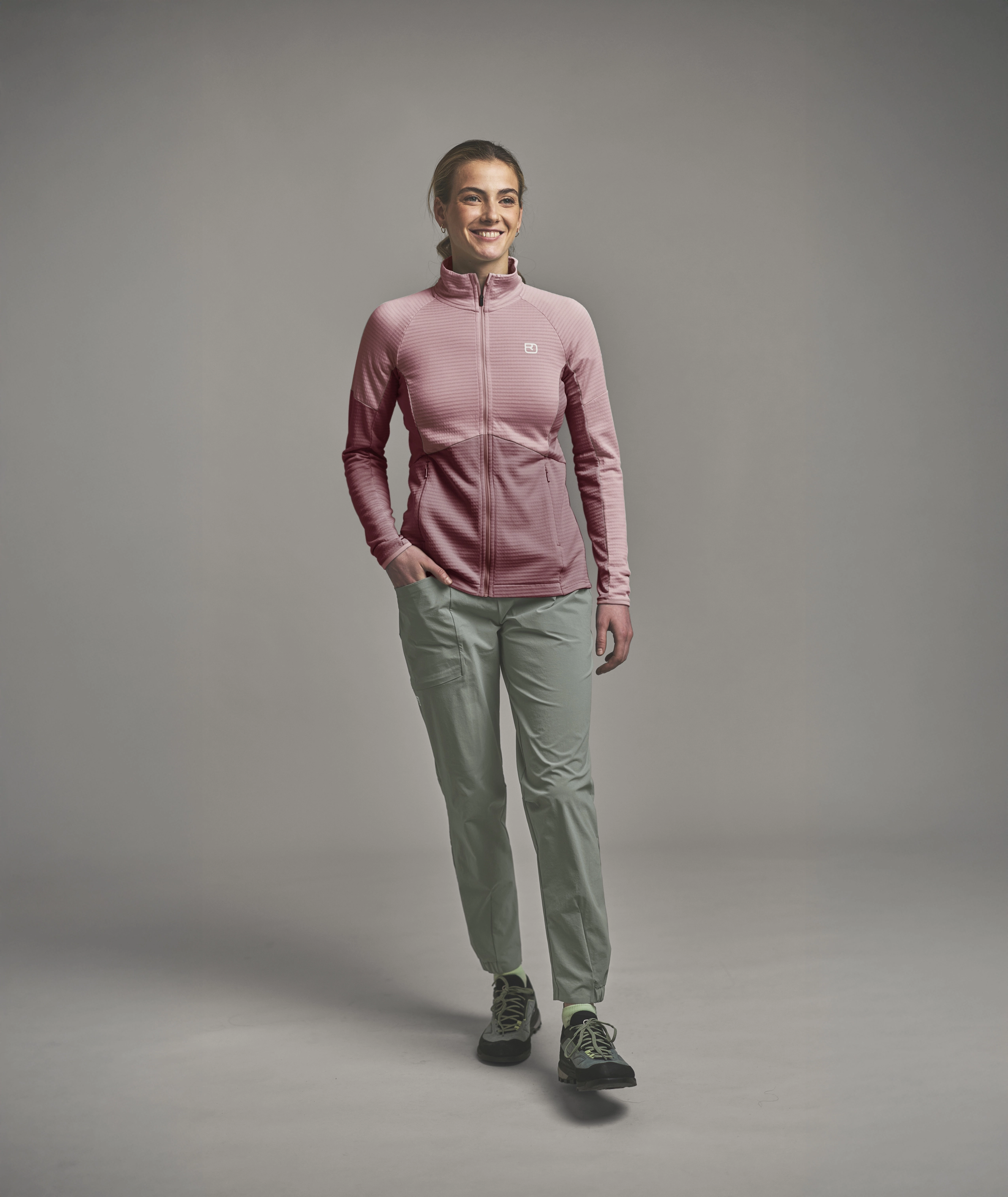 ORTOVOXR FLEECE LIGHT GRID JACKET