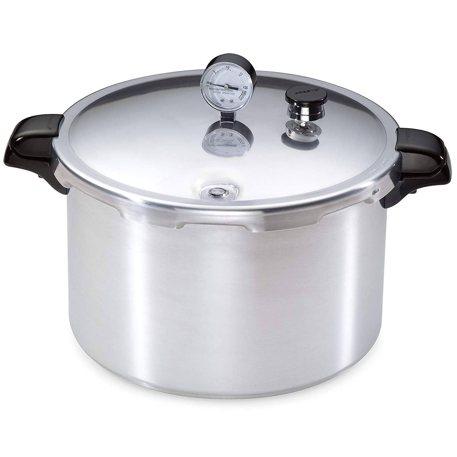 Presto 01755 16Quart Aluminum Canner Pressure Cooker One Size Silver