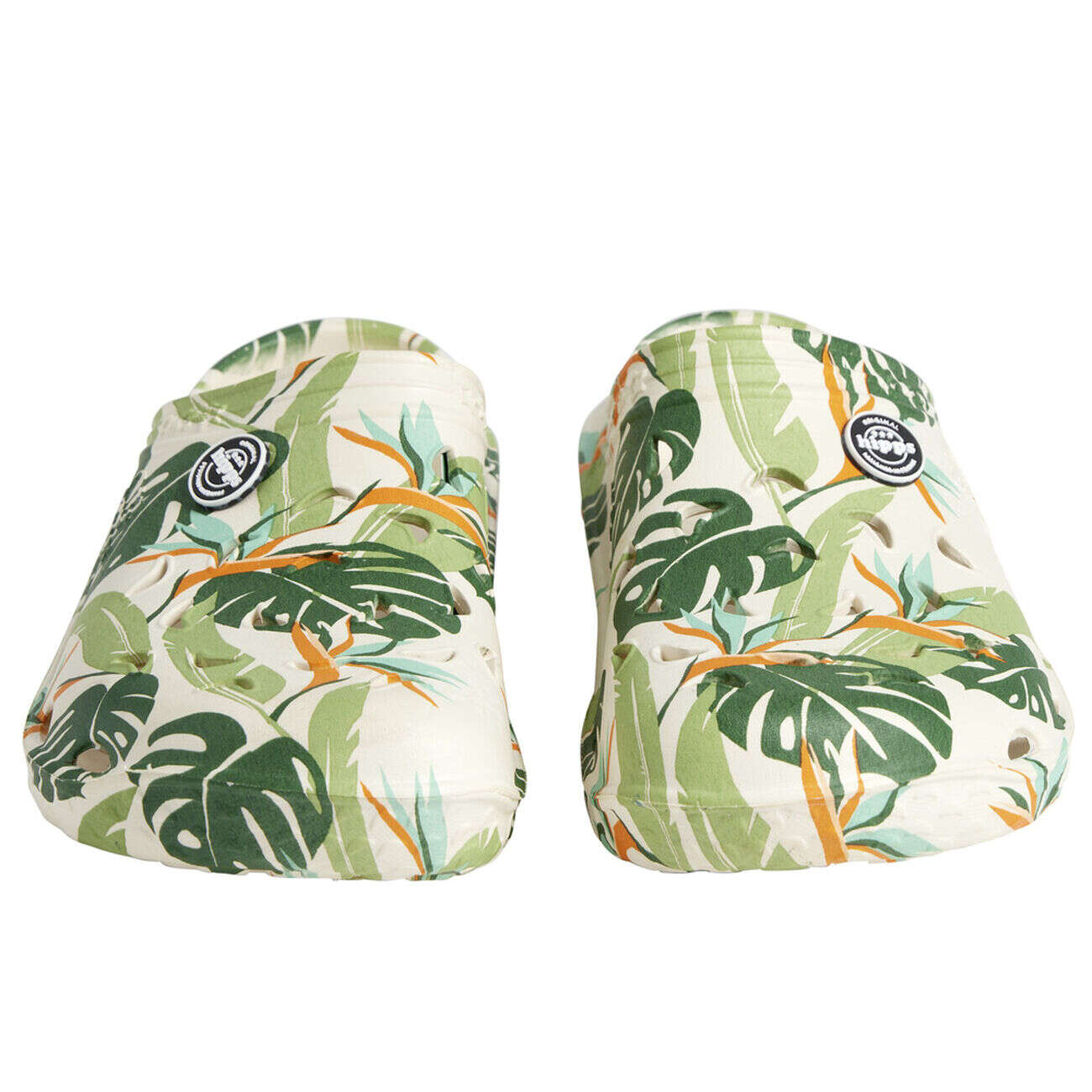 Sabots Hipps femme plastique motif tropical 38/39