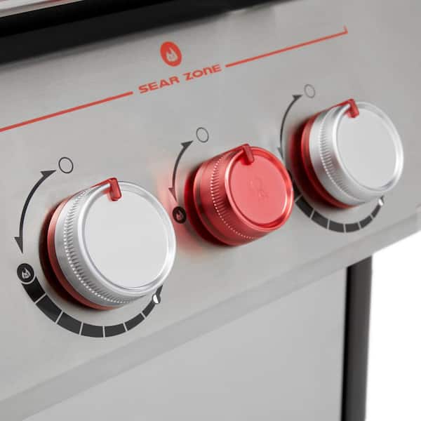 Genesis SPX-435 4-Burner Natural Smart Gas Grill in Stainless Steel with Side Burner - Image 7
