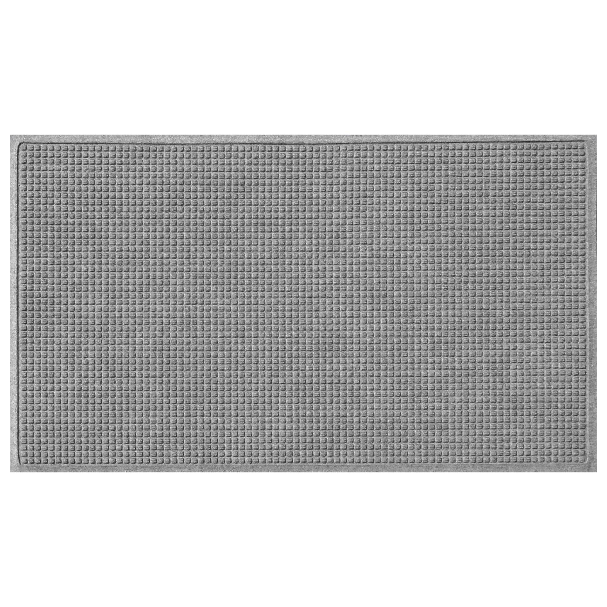 Waterhog Squares Doormat - Medium Gray - 3'x5'