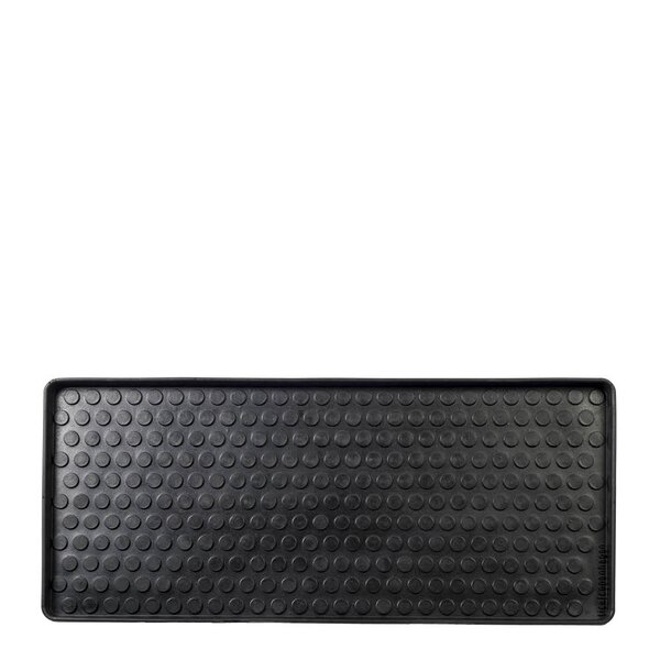 Dot sko- og støvelbrett 88x38x3 cm svart