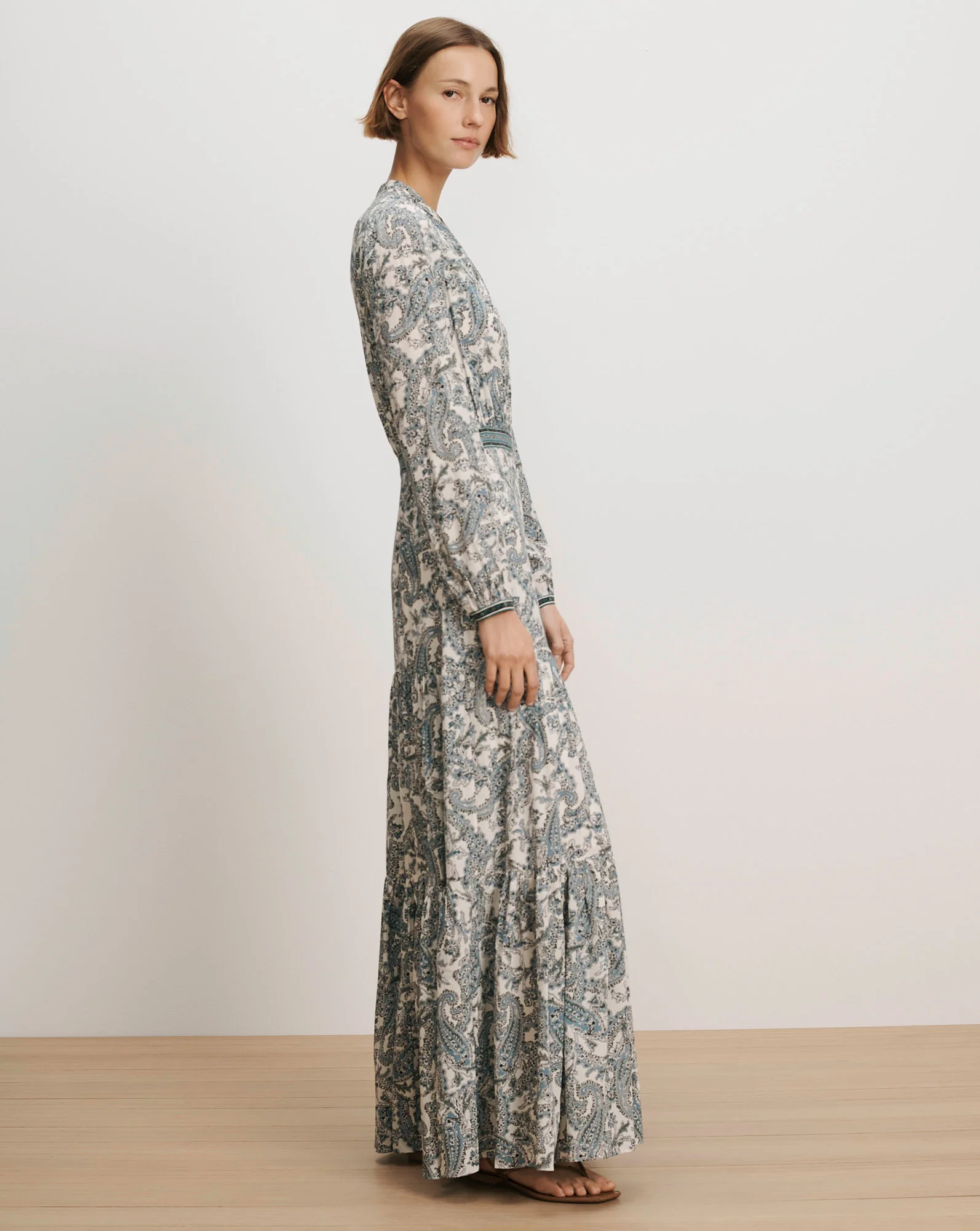 Sama Paisley Maxi Dress