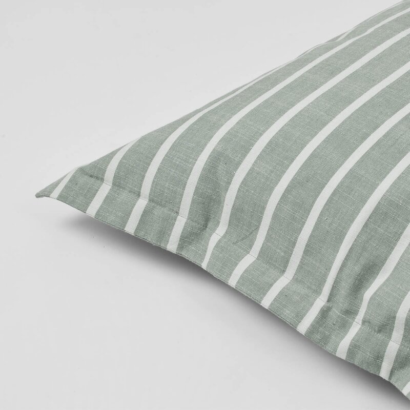 Marta putetrekk 50x50 cm Agave Green/Light Beige