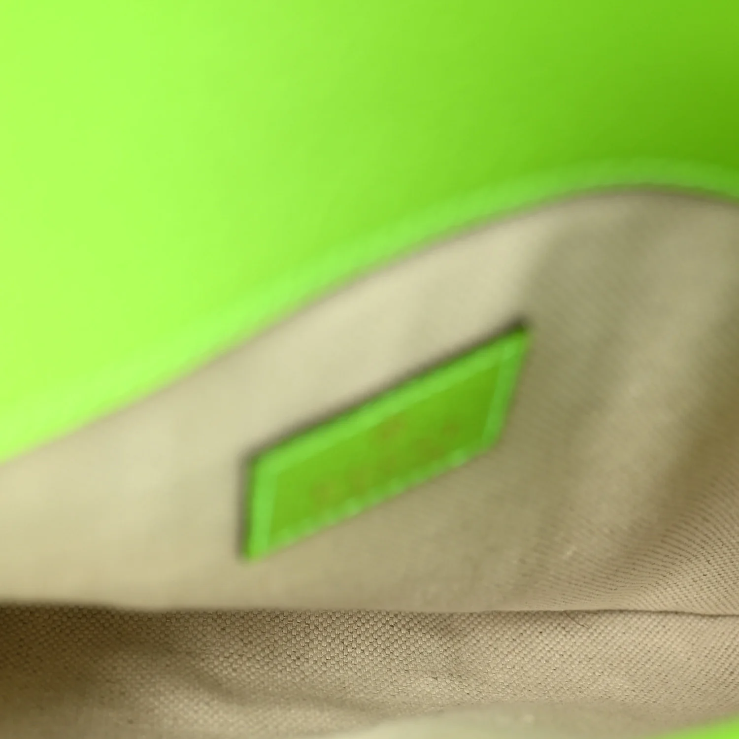 GG Supreme Monogram Web Small Ophidia Belt Bag Beige Ebony Electric Green