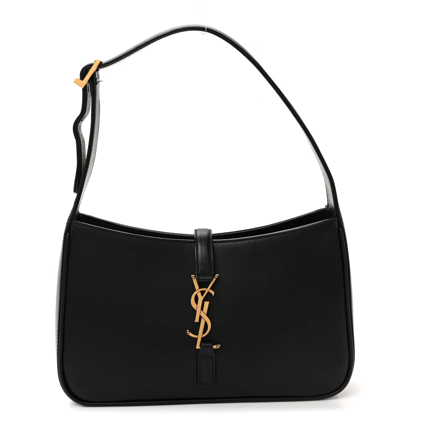 Smooth Calfskin Le 5 A 7 Hobo Black