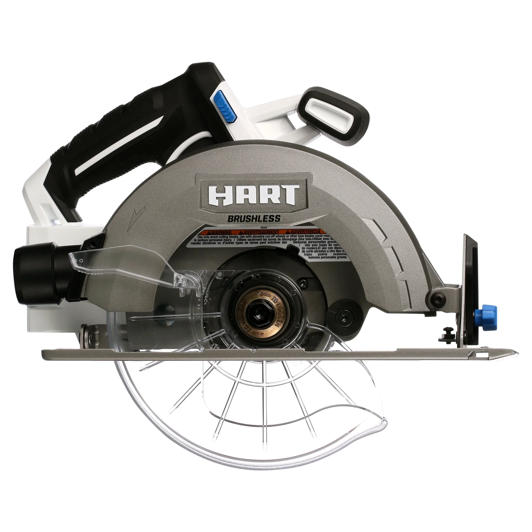 HART 20-Volt 7-1/4-inch Brushless Circular Saw (Battery Not Included)