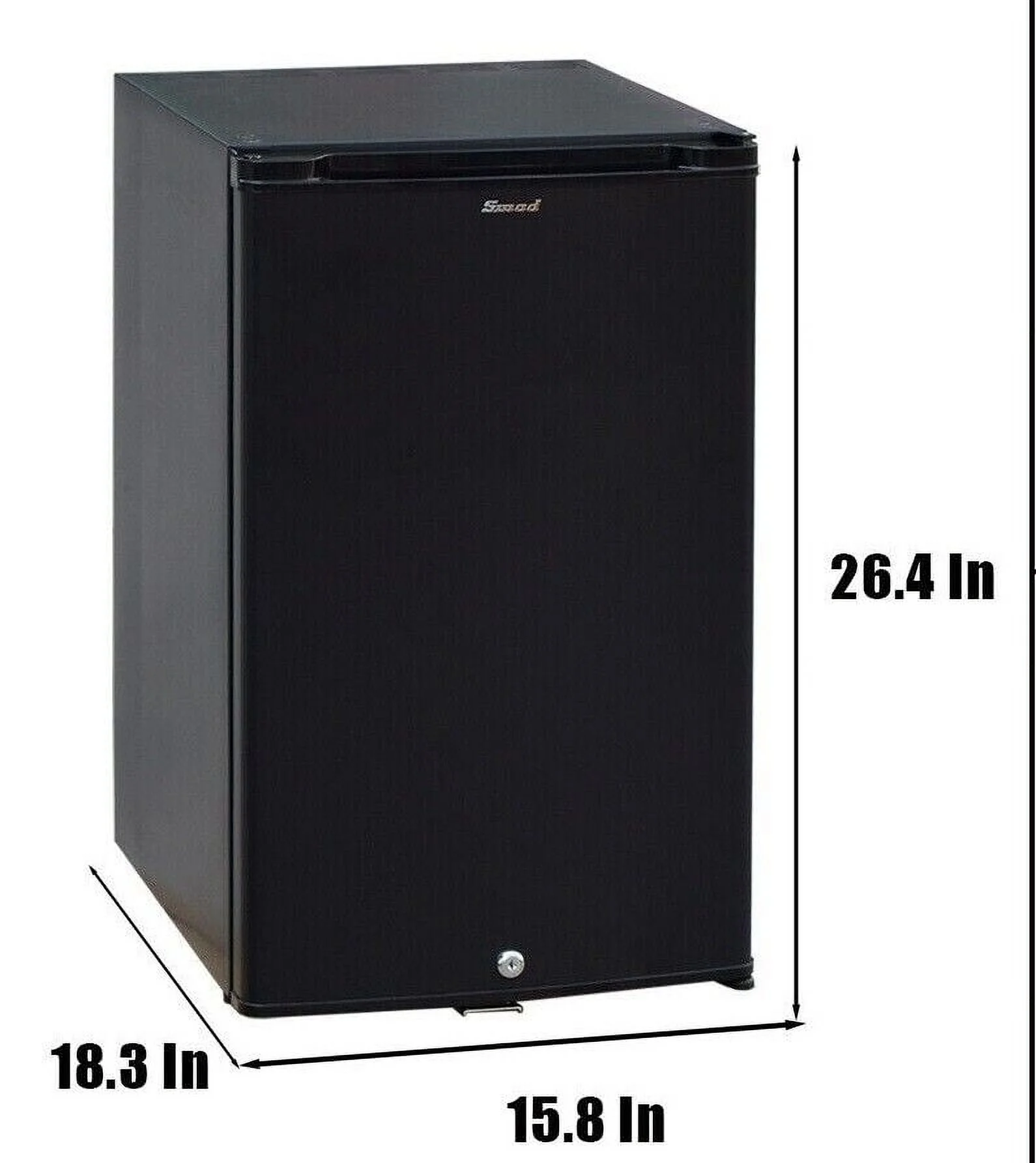Mini RV Fridge 12V 110V Refrigerator Semi Truck Freightliner Cascadia 2.1 Cu ft Reversible Door(2.1 cu ft) - Image 9