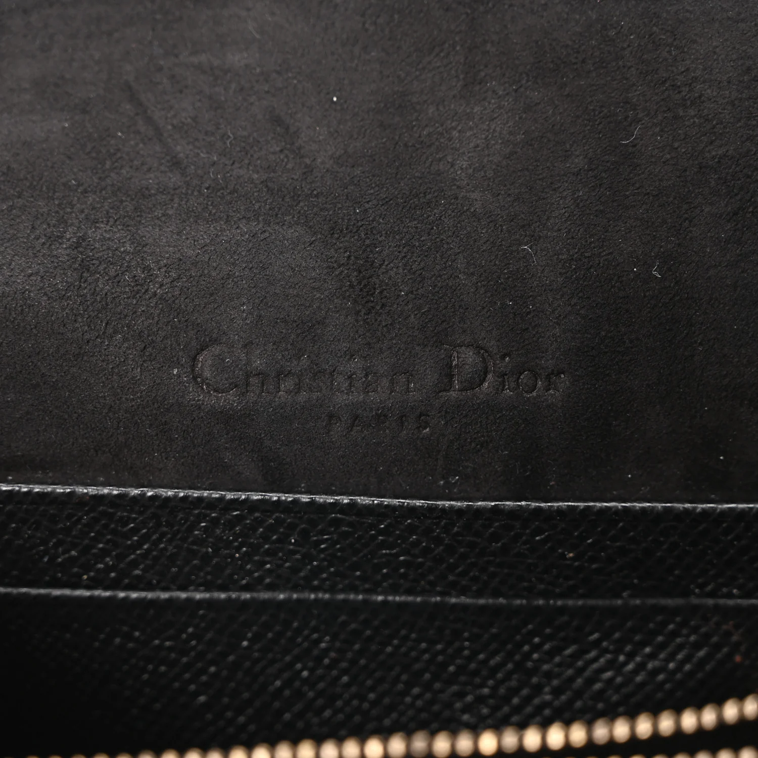 Grained Calfskin Saddle Belt Bag Black