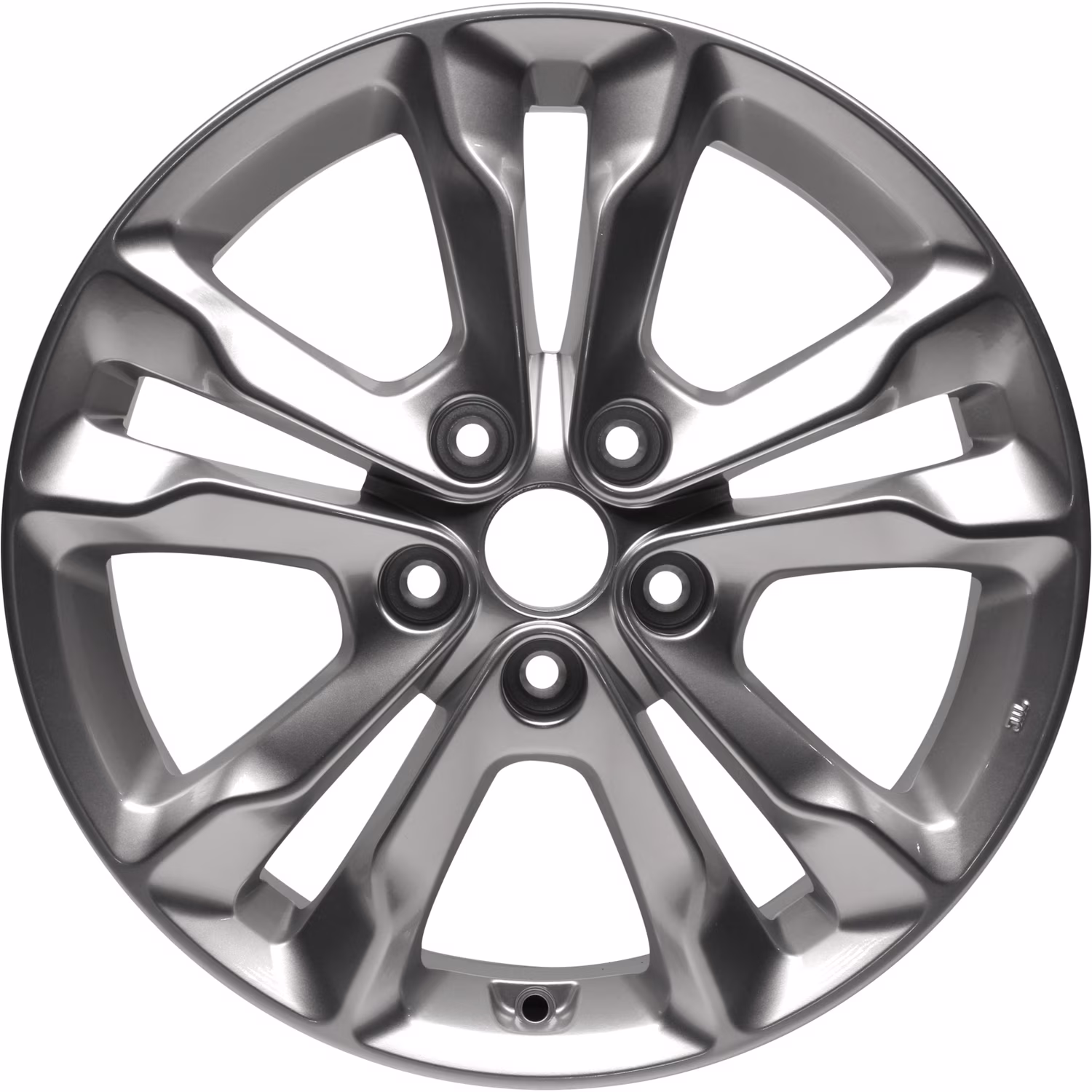 Remanufactured Painted Silver Aluminum Wheel 17 x 6.5 529102T350 fits 2011-2013 KIA Optima