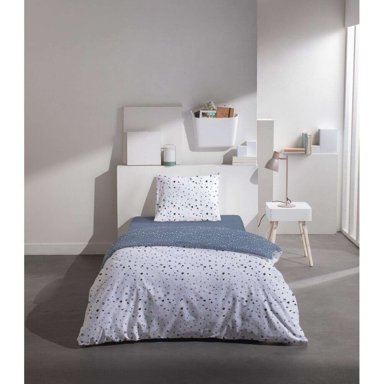 Parure de lit 140x200cm 1 personne 3 pièces (3 modèles)