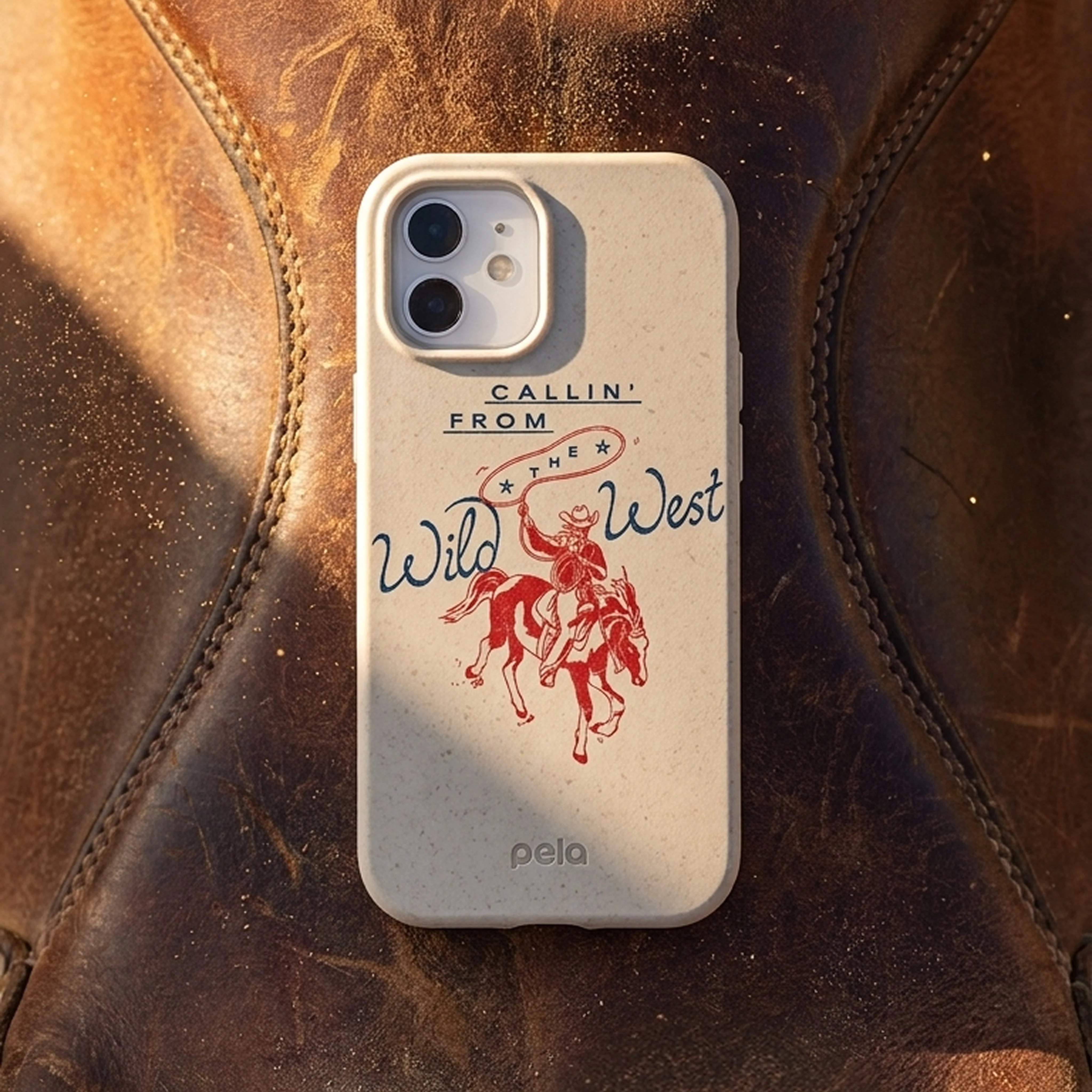 London Fog Wild West Calling iPhone 16 Case