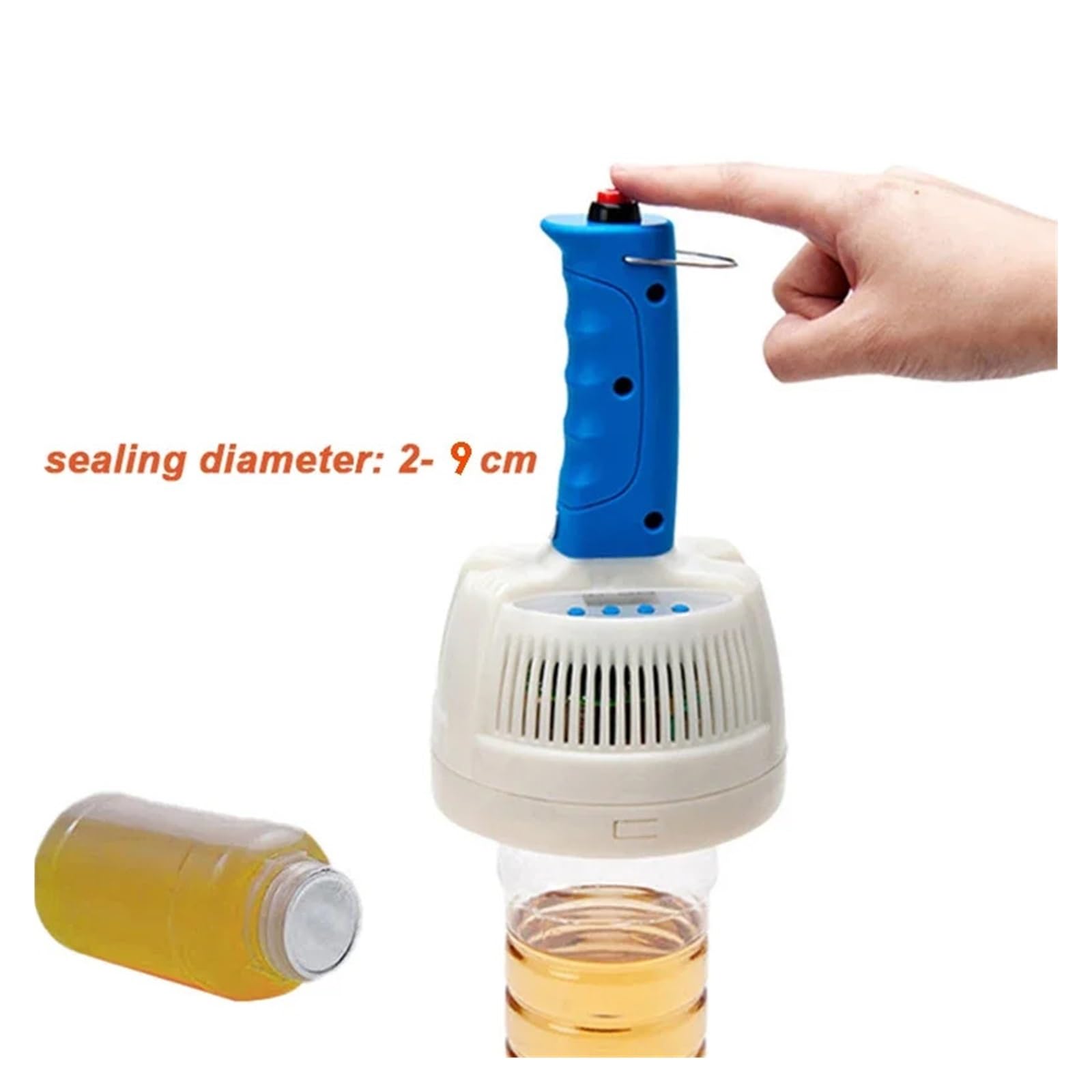 Aluminum Foil Induction Sealer Electromagnetic Sealing Machine Microcomputer Bottle Cap Packing,Practicality(Seal diameter 2-9cm)