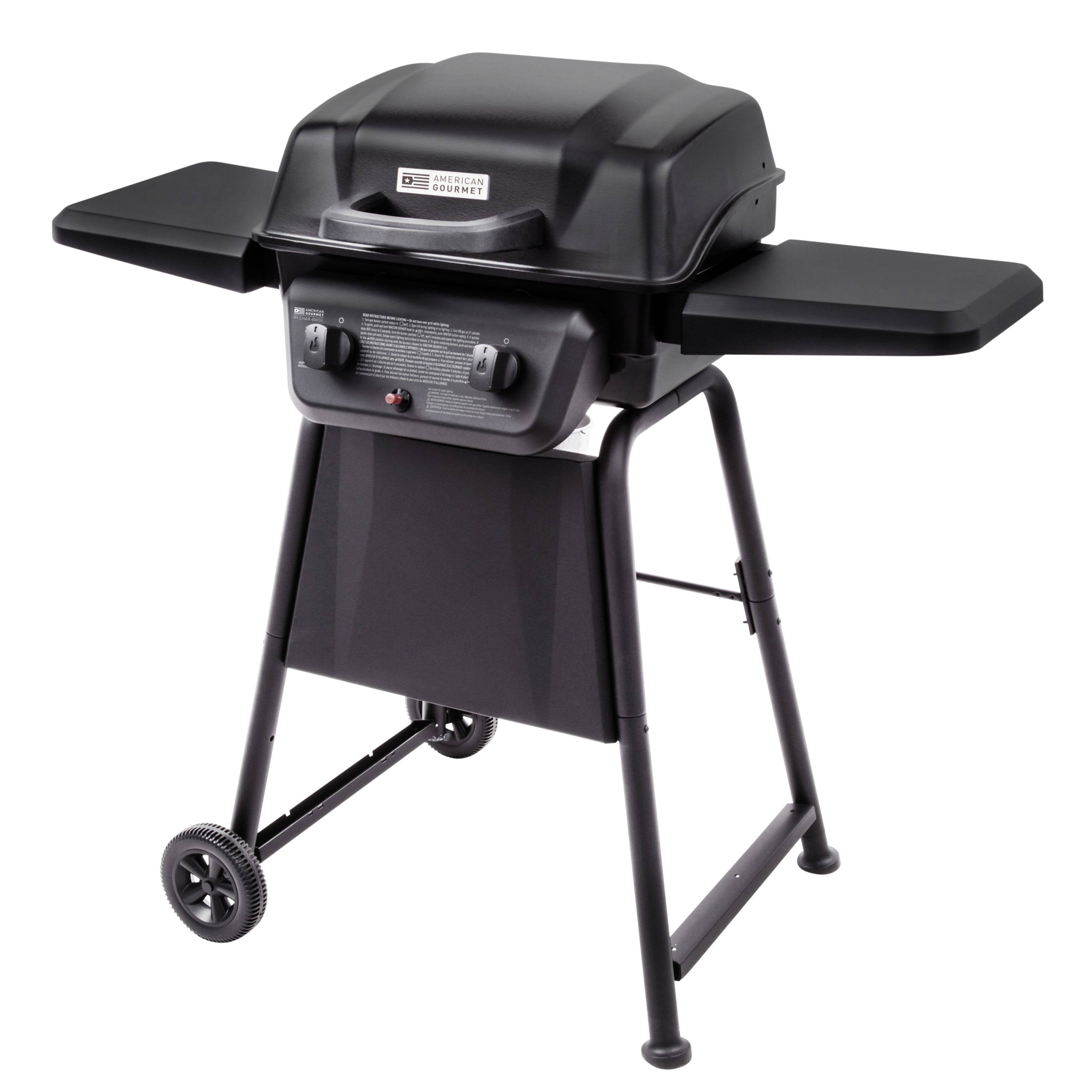 American Gourmet Black 2-Burner Liquid Propane Gas Grill 465635821