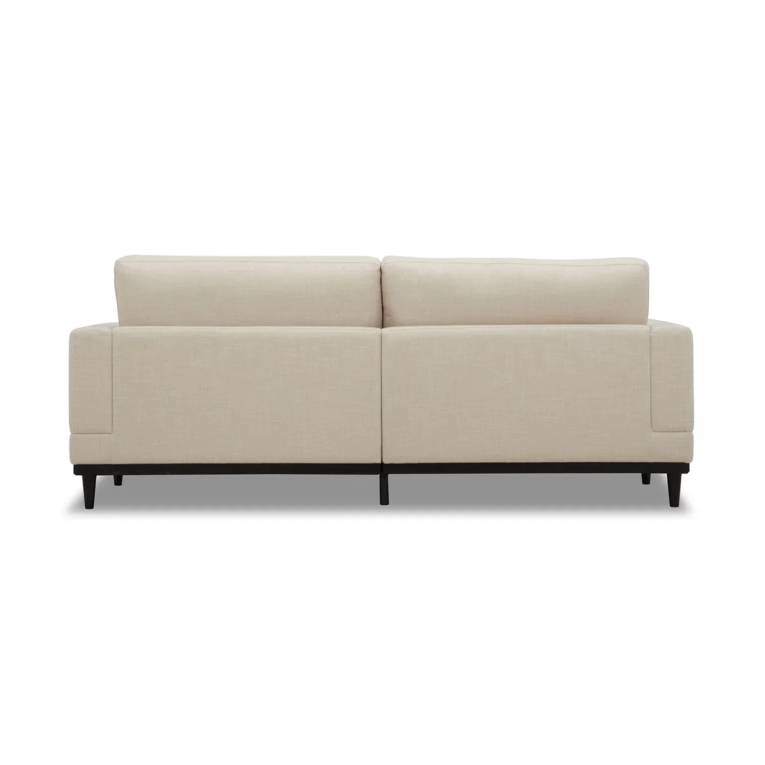 Better Homes & Gardens Springwood Wood Frame 83.46 Couch, Beige Velvet