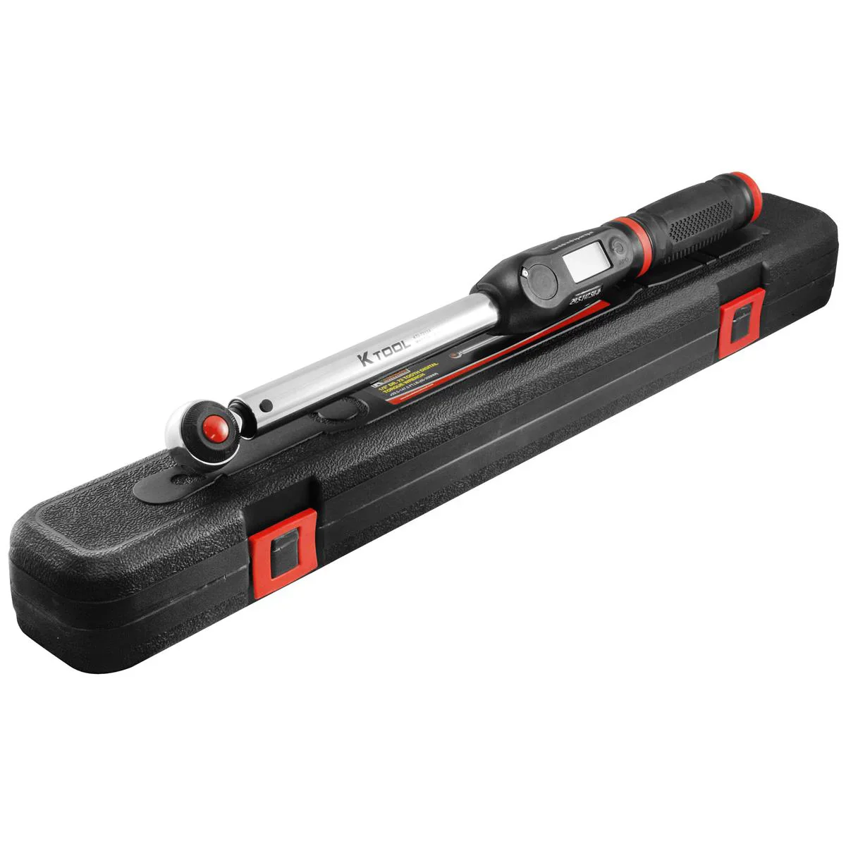 K-Tool 72134 1/2 Drive Digital 19-1/16 Torque Wrench, 29.5-147.5 ft./lbs