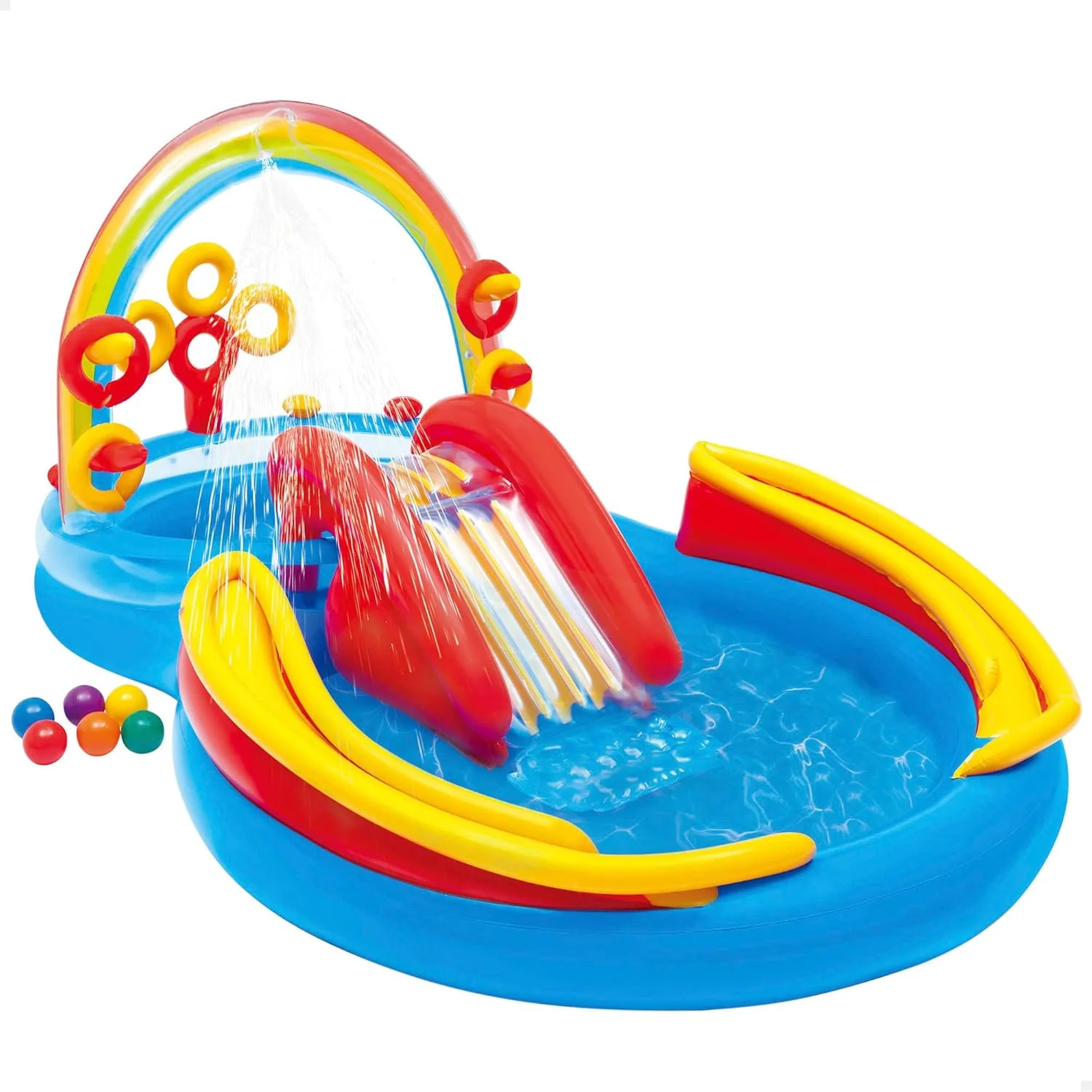 Intex Centre de jeux aquatiques gonflable Jungle Adventure Play Center 96
