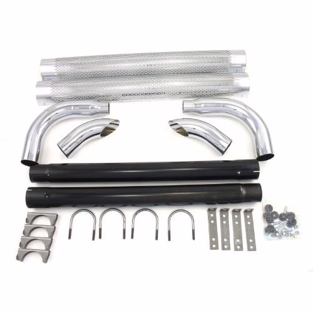 H1050 Side Exhaust Automotive Specialty Parts, 50", Chrome