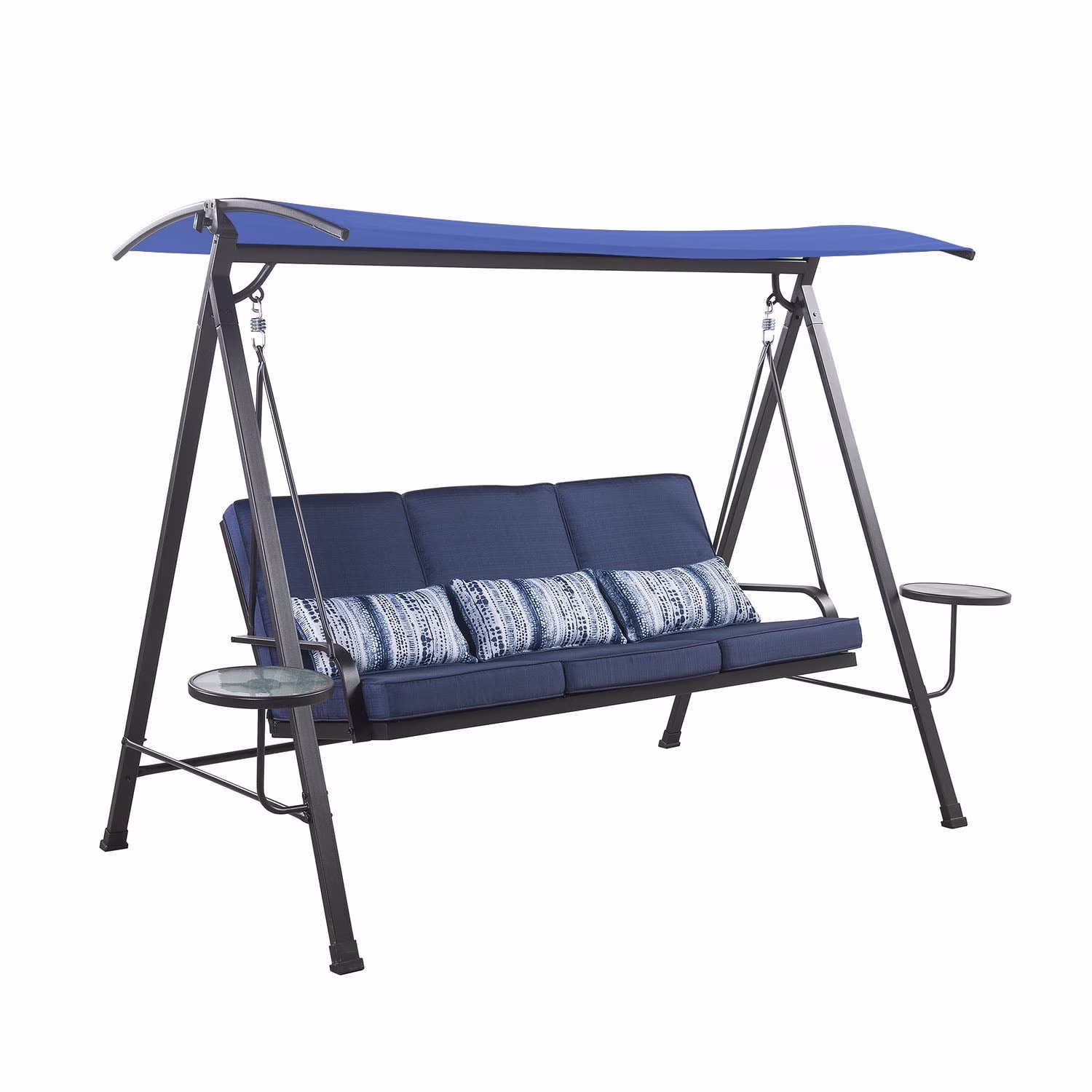 Garden Winds Replacement Canopy Top Cover Compatible with The Living Accents 20S6026B Swing �?True Navy �?Measures 78”L x 44”W
