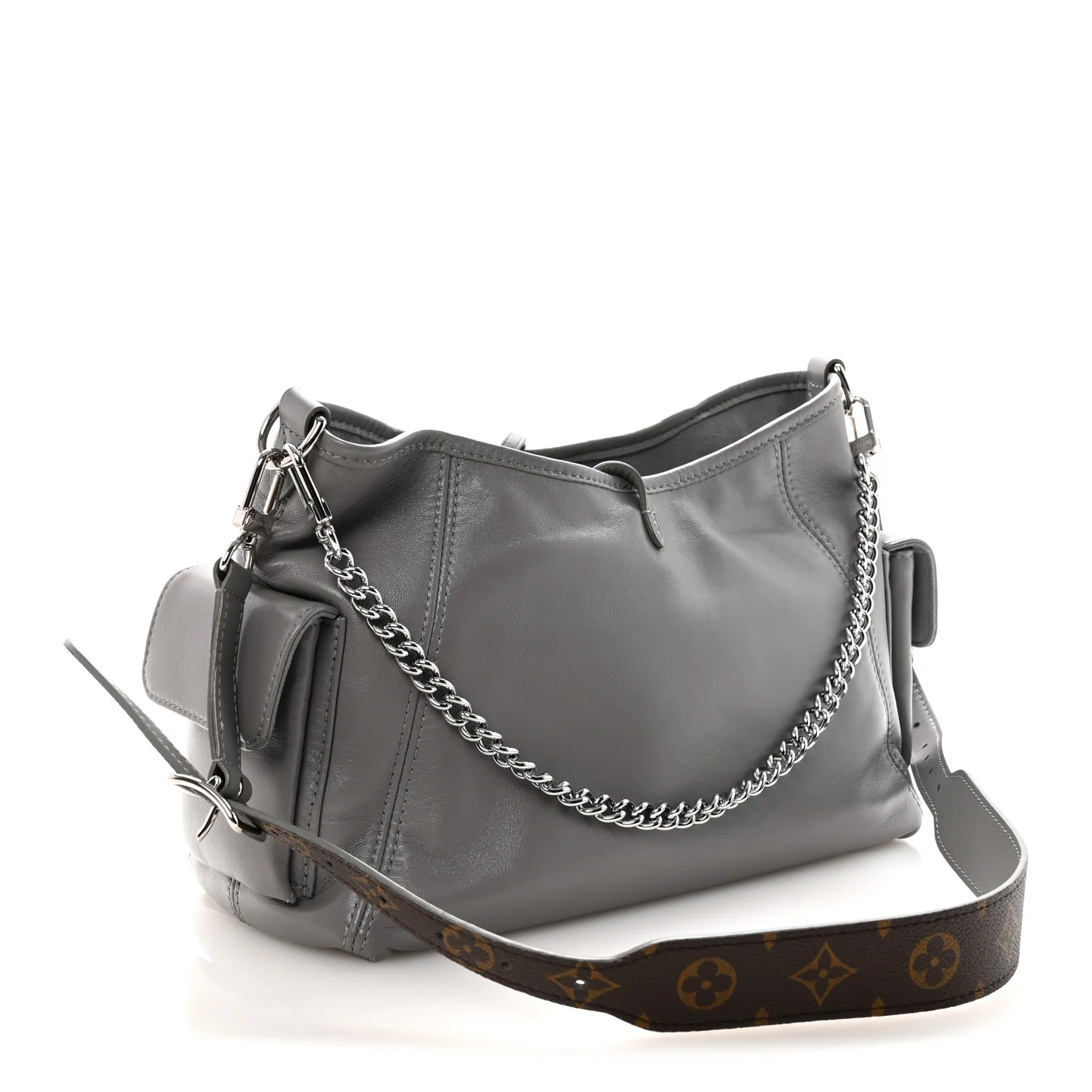 Lambskin CarryAll Cargo Vibe PM Trianon Gray