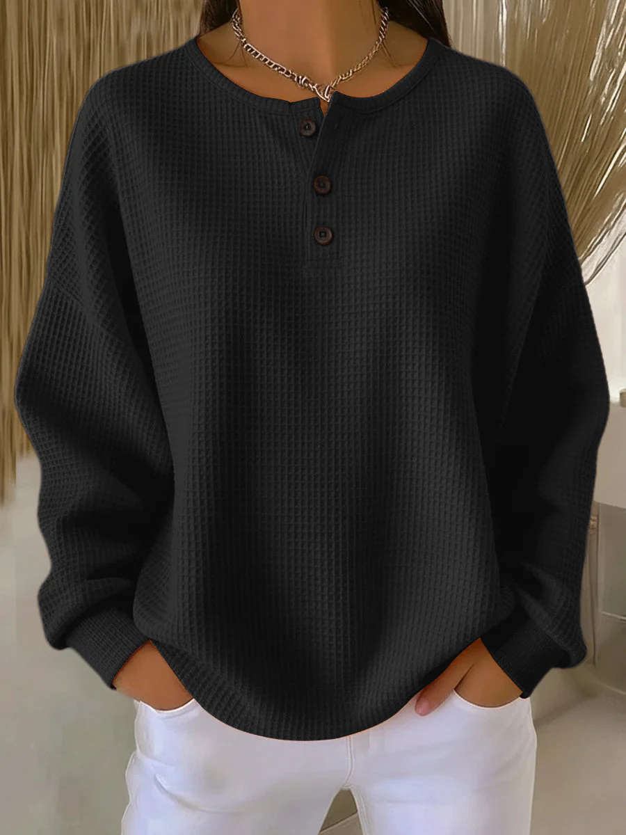 Snovelle | Le pull décontracté à col raffiné