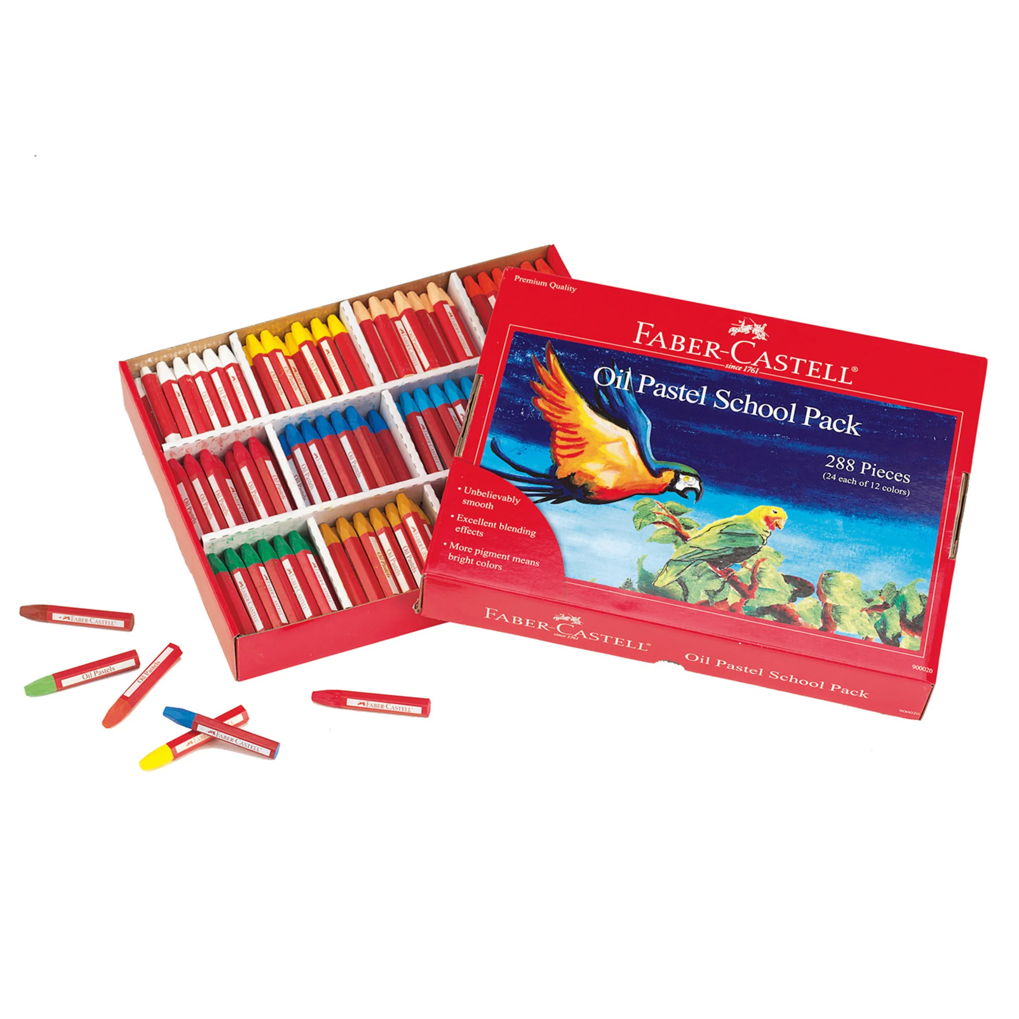 Kit scolaire de pastels à l'huile