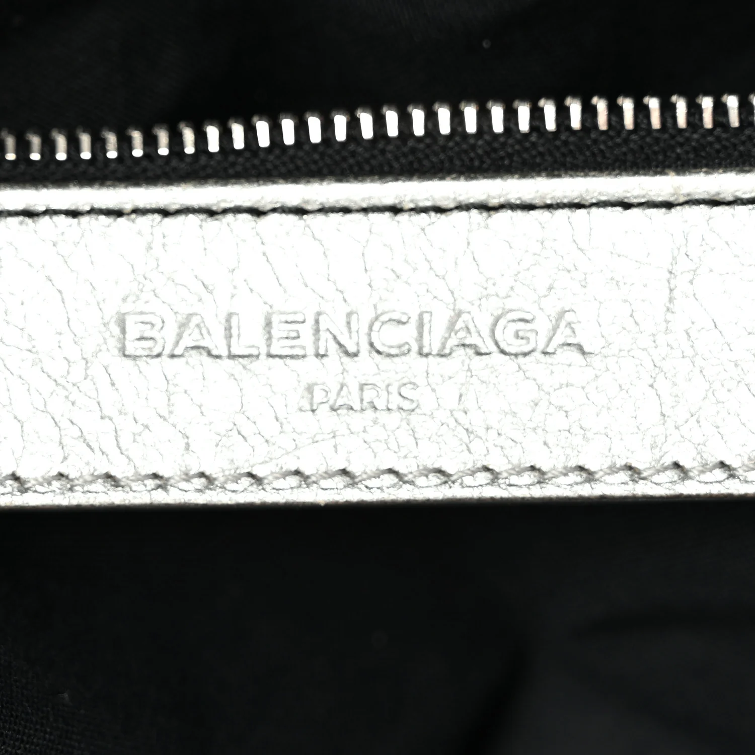 Metallic Agneau Giant 12 Silver Hardware City Gris Aluminum
