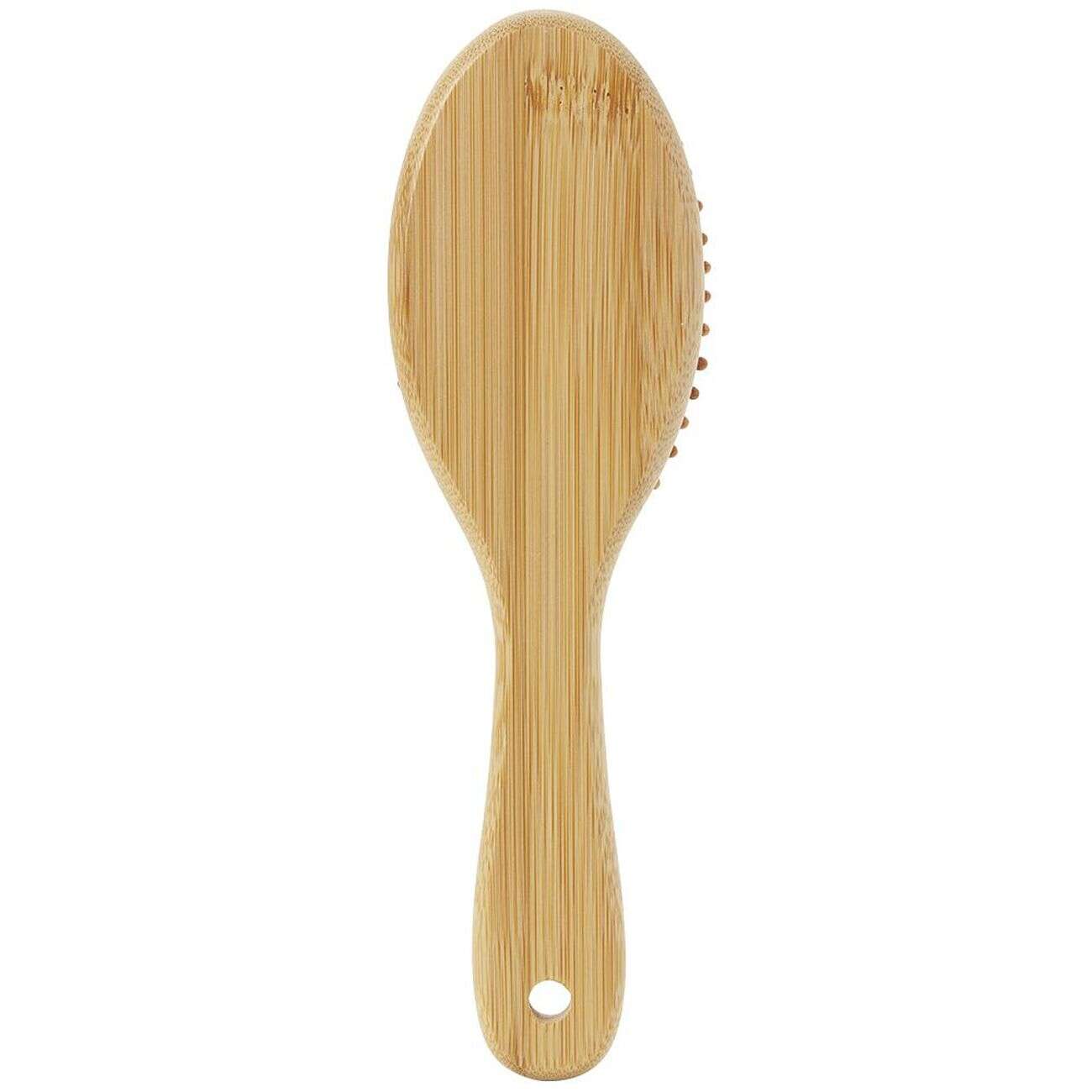 Brosse à cheveux ovale en bambou 7x25cm