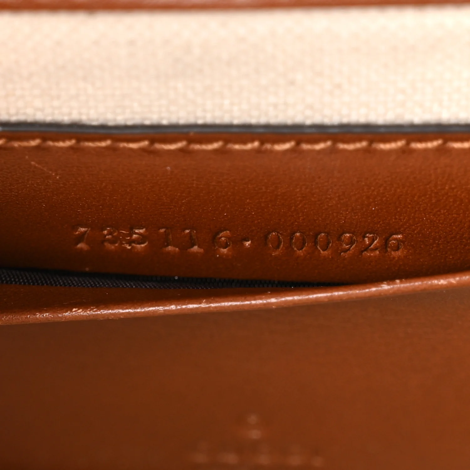 New Canvas Charisma Calfskin Crystal GG Monogram Small Bamboo 1947 Top Handle Bag Camel Ebony