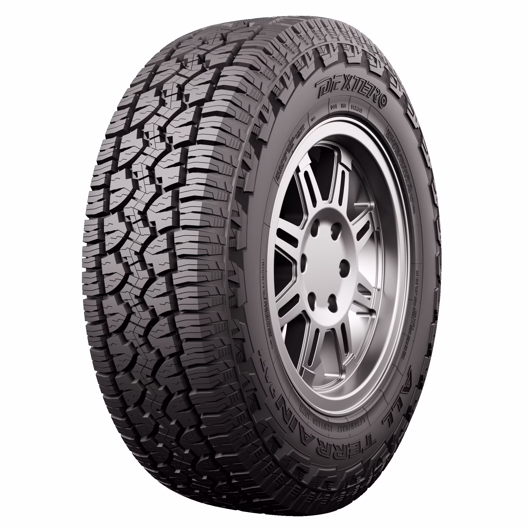 DAT1 All Terrain P265/70r16 111T Fits: 2015 Toyota Tacoma TRD Pro, 2000-06 Toyota Tundra SR5