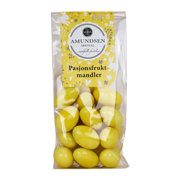Pasjonsfruktmandler 160g