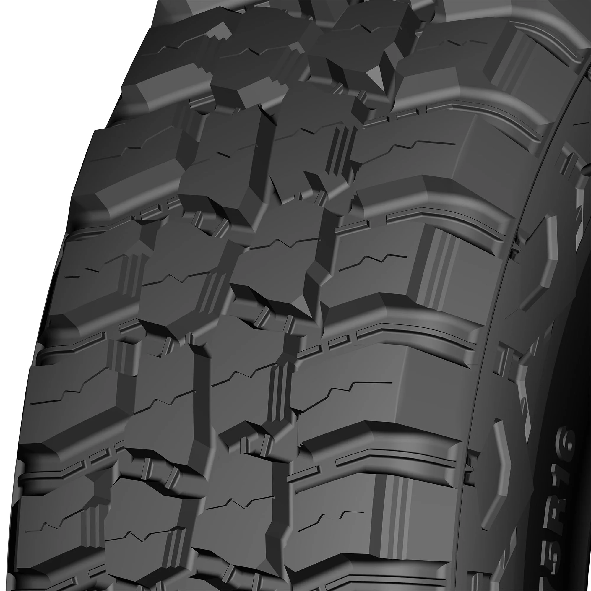 Vercelli Terreno M/T Mud-Terrain LT35X12.50R22 121Q F Light Truck Tire