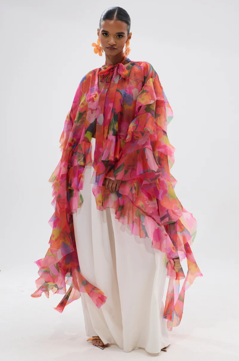 IN BLOOM FLORAL TOP - Akira Store