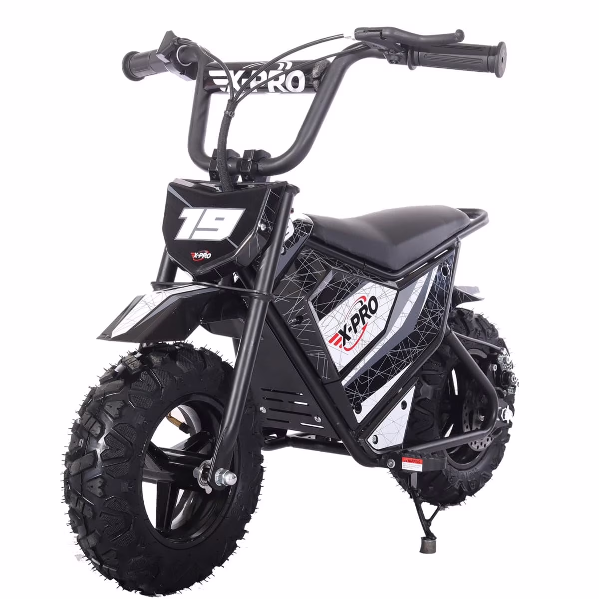 X - Pro XP250E 250W 24V Electric Dirt Bike with Chain Drive! 6.5" Wheels! Rear Disc Brakes!